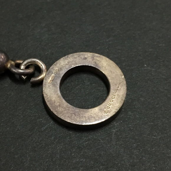 Gucci Silver Ball Chain Bracelet #65297G76 - Picture 8 of 8